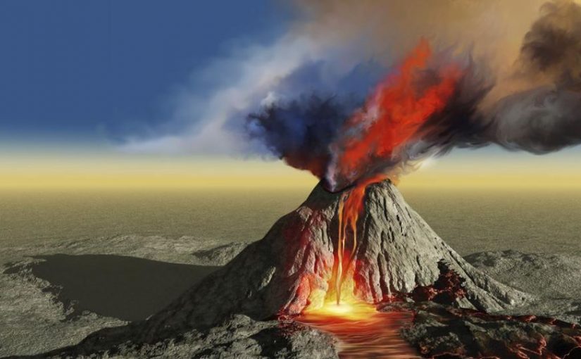 La erupción